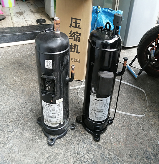 博山中央空调压缩机的更换维修